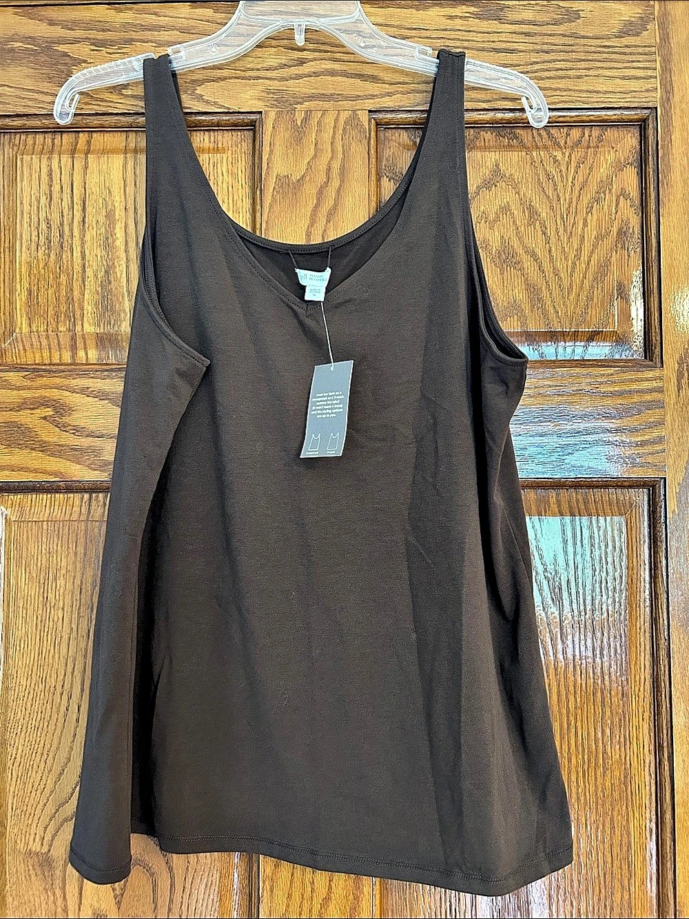 J.Jill The Perfect Reversible Tank Brown XL
